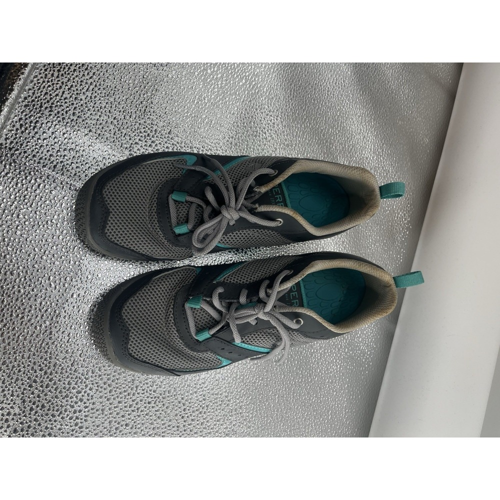 SPERRY Womens Harbor Cruise Boat Shoes Top-Siders 7.5 Blue & Grey Beach Vacation